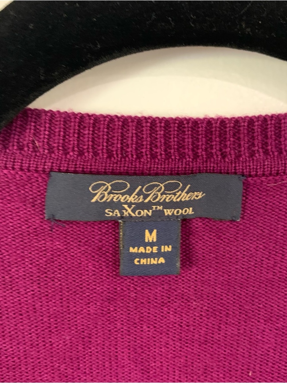 Brooks Brothers Women’s Saxon Wool Button Front Cardigan Size Medium - Picture 5 of 8